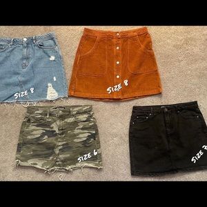 POPULAR BRAND SKIRTS